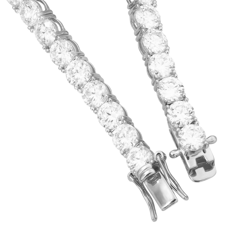 Tennis Bracelet Luxe Moissanite – Platinum Tennis Bracelet | DAPR