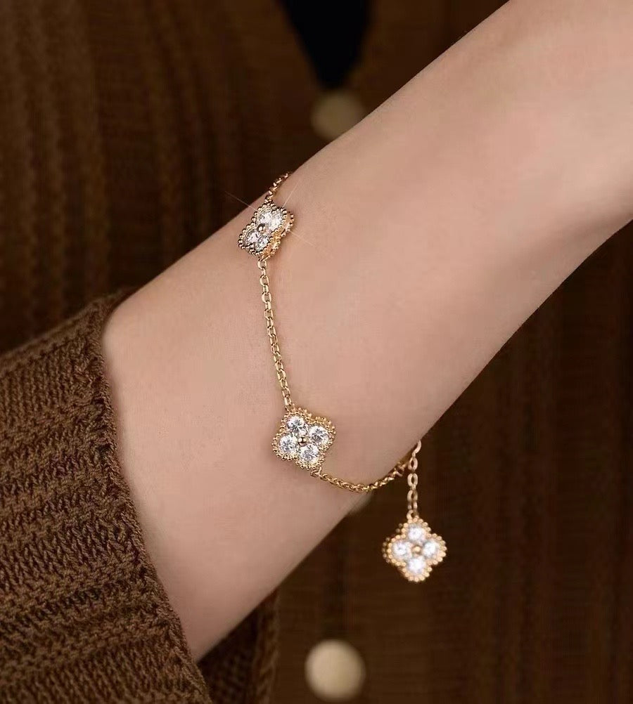 Four leaf clover bracelet DAPR