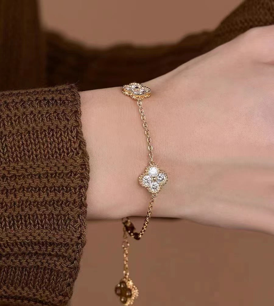 Four leaf clover bracelet DAPR